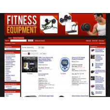 Amazon Website: Fitness Equipment Store