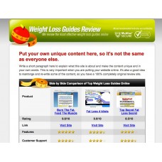 Clickbank Review Website: Weight Loss Guides